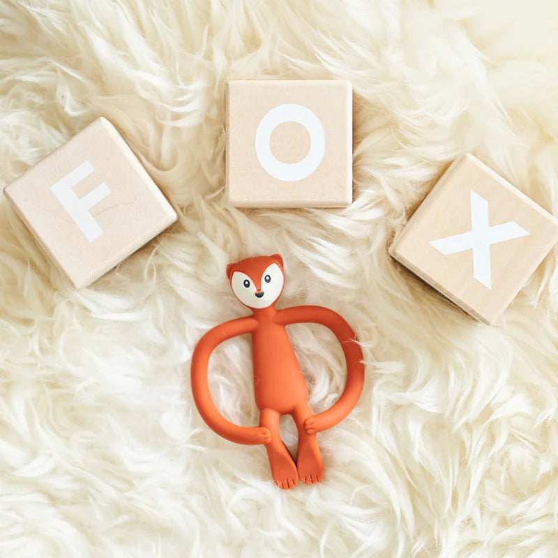 Matchstick Monkey Animal Teether - Fox