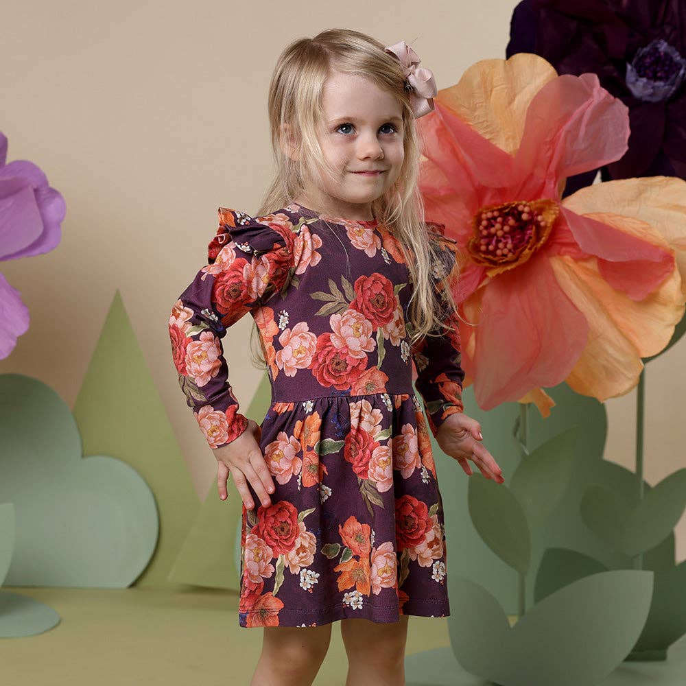 Sienna Long Sleeve Organic Dress
