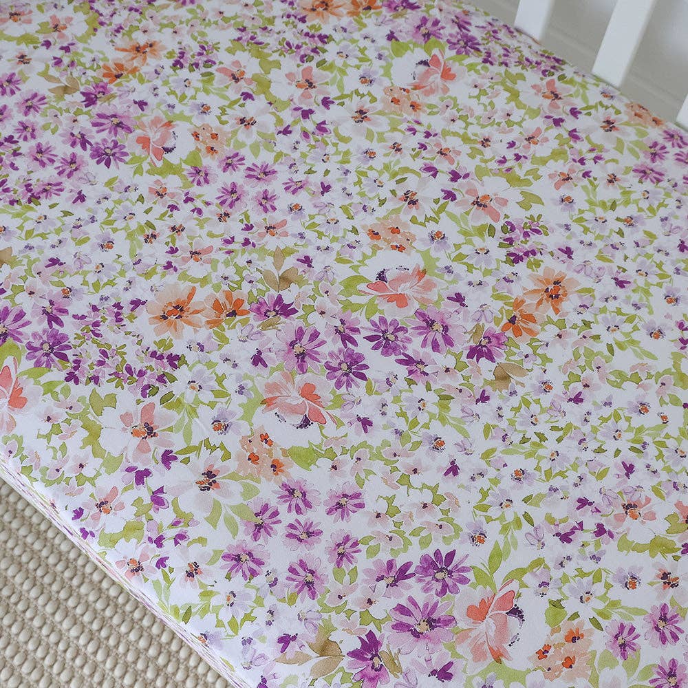 Isla Organic Fitted Cot Sheet