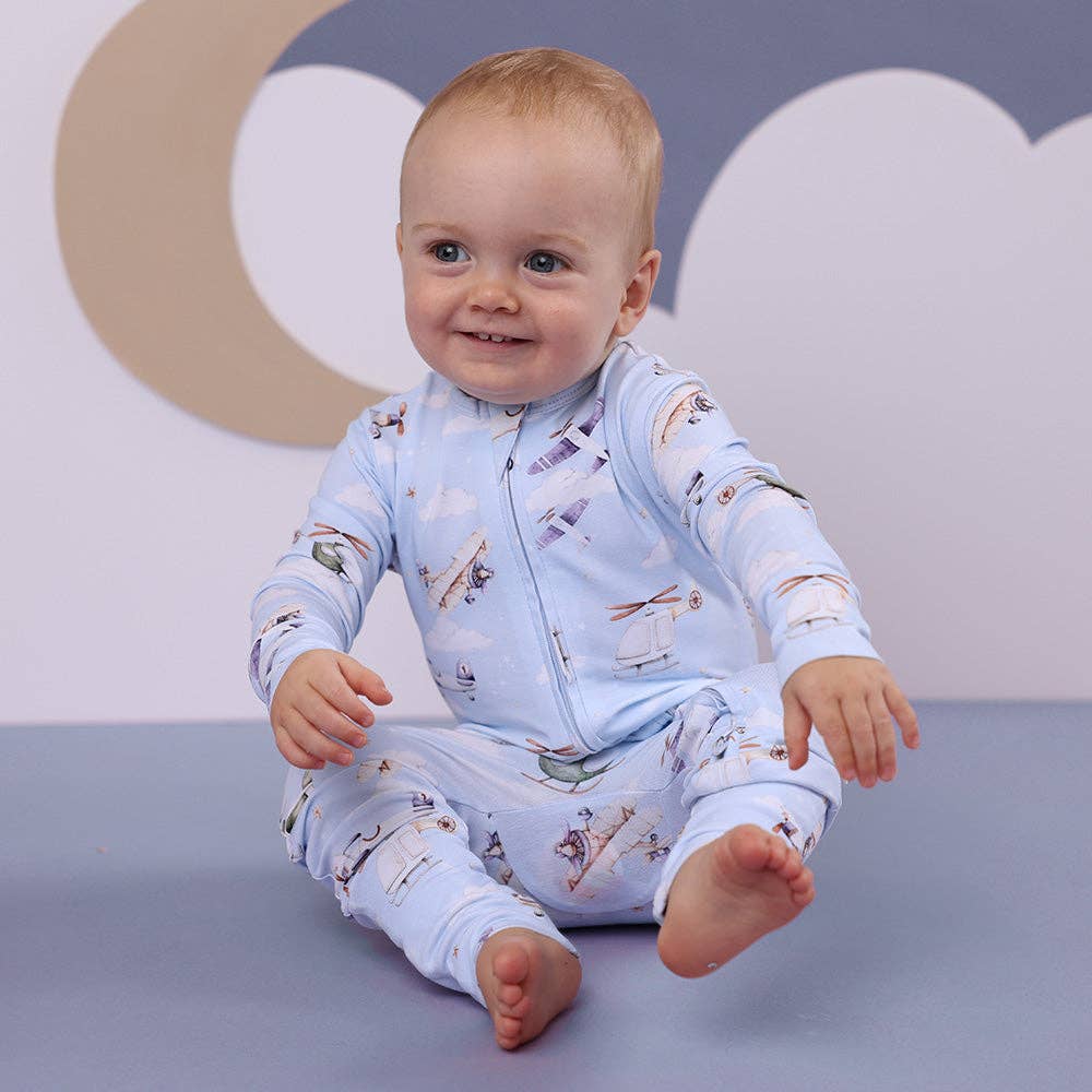Taking Flight Organic Snugglesuit Convertible Romper