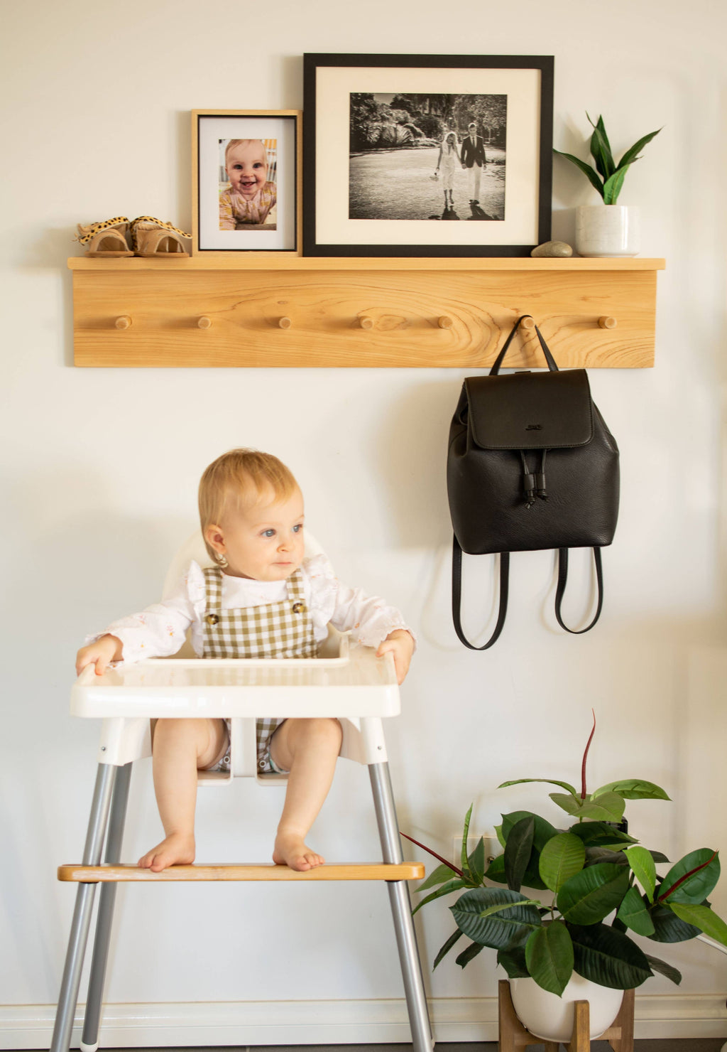 Footsi® - Eco-friendly Bamboo Adjustable Highchair Footrest - The Woodsi Footsi™