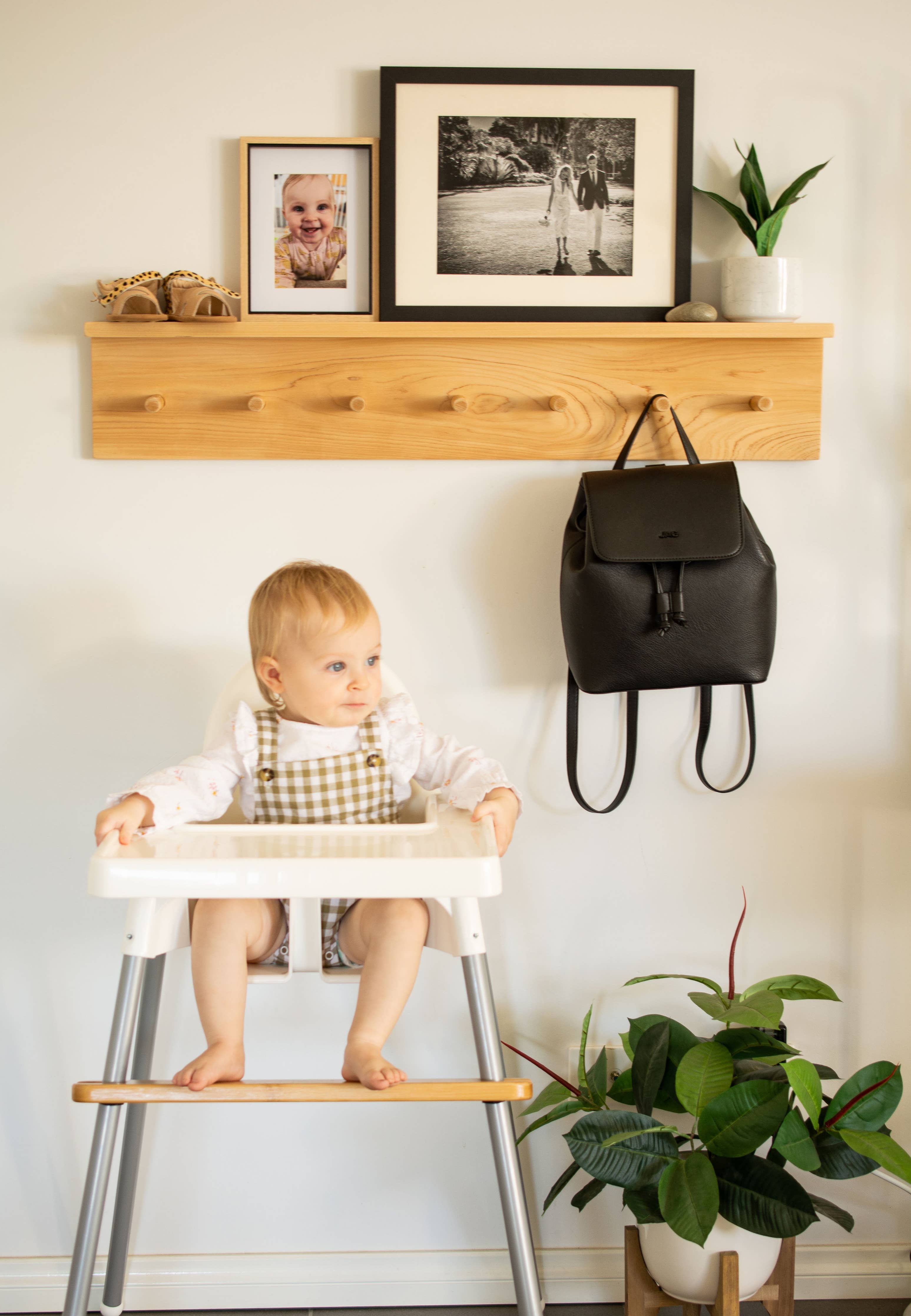 Footsi® - Eco-friendly Bamboo Adjustable Highchair Footrest - The Woodsi Footsi™