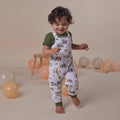 Diggers & Tractors Organic Snuggle Overalls