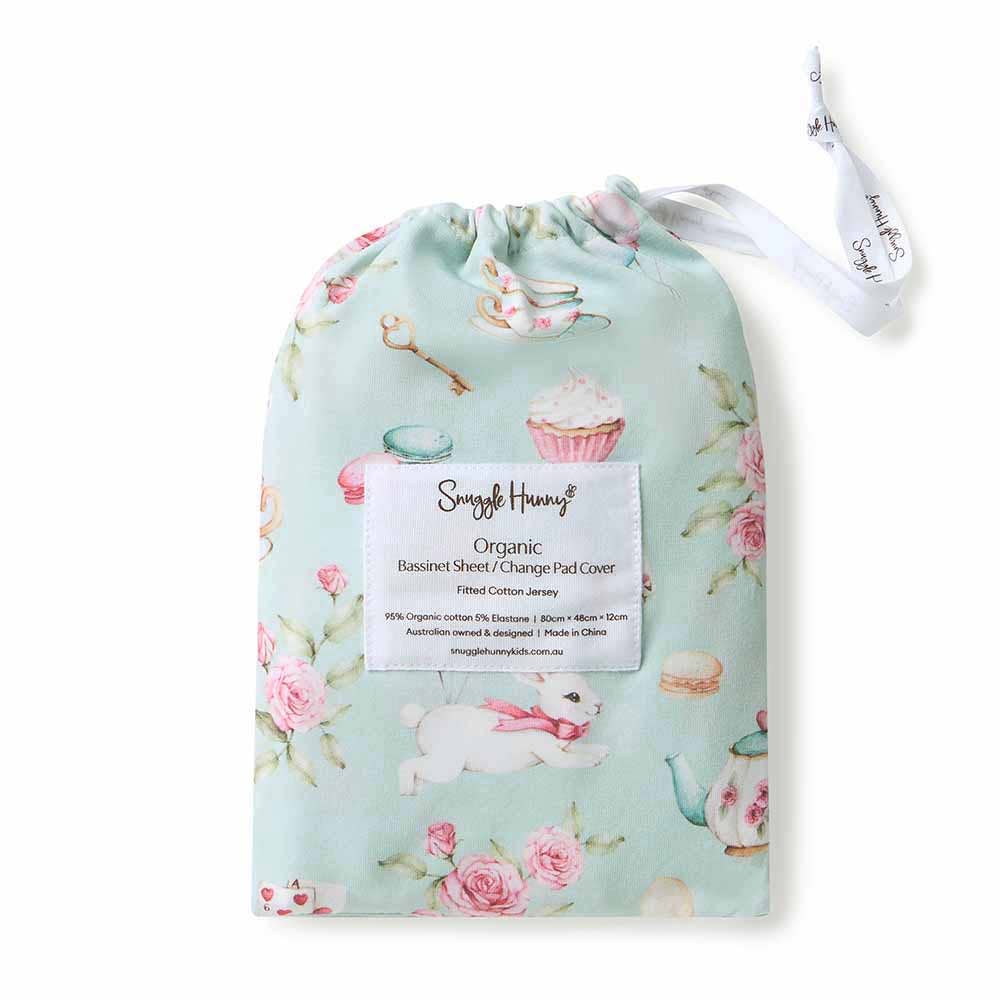 White Rabbit Organic Bassinet Sheet / Change Pad Cover