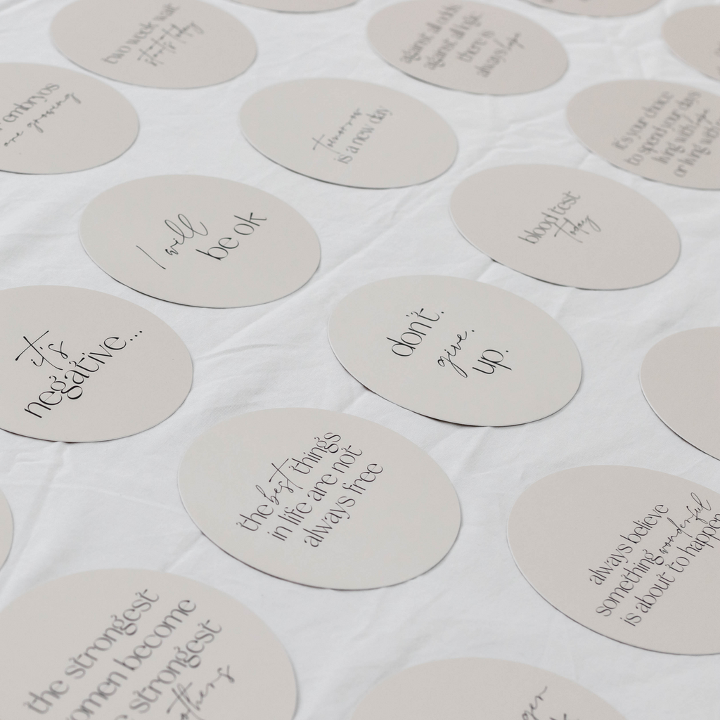 Darling IVF  Milestone Cards