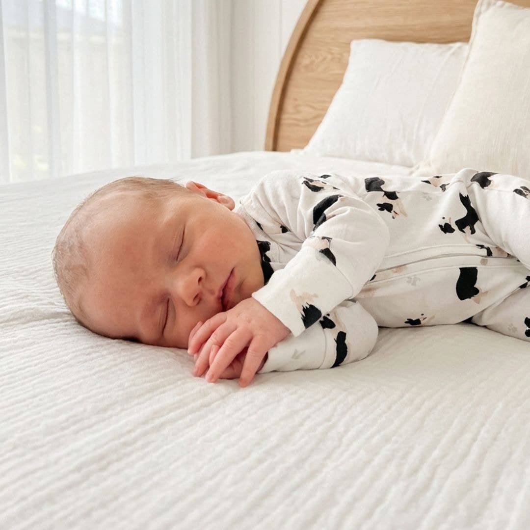 BORDER COLLIE | Full Zip Unisex Romper