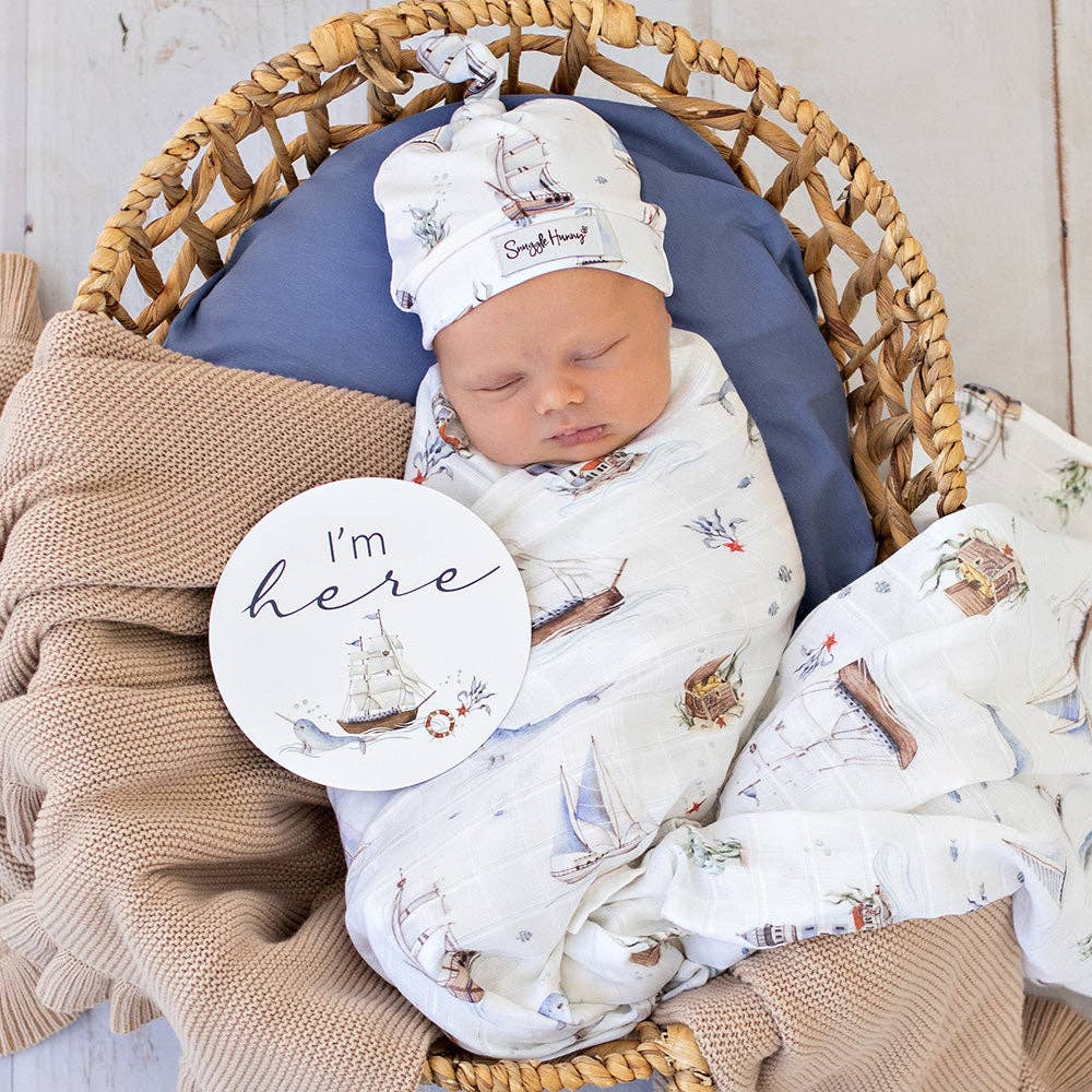 Set Sail & Navy Reversible Milestone Cards