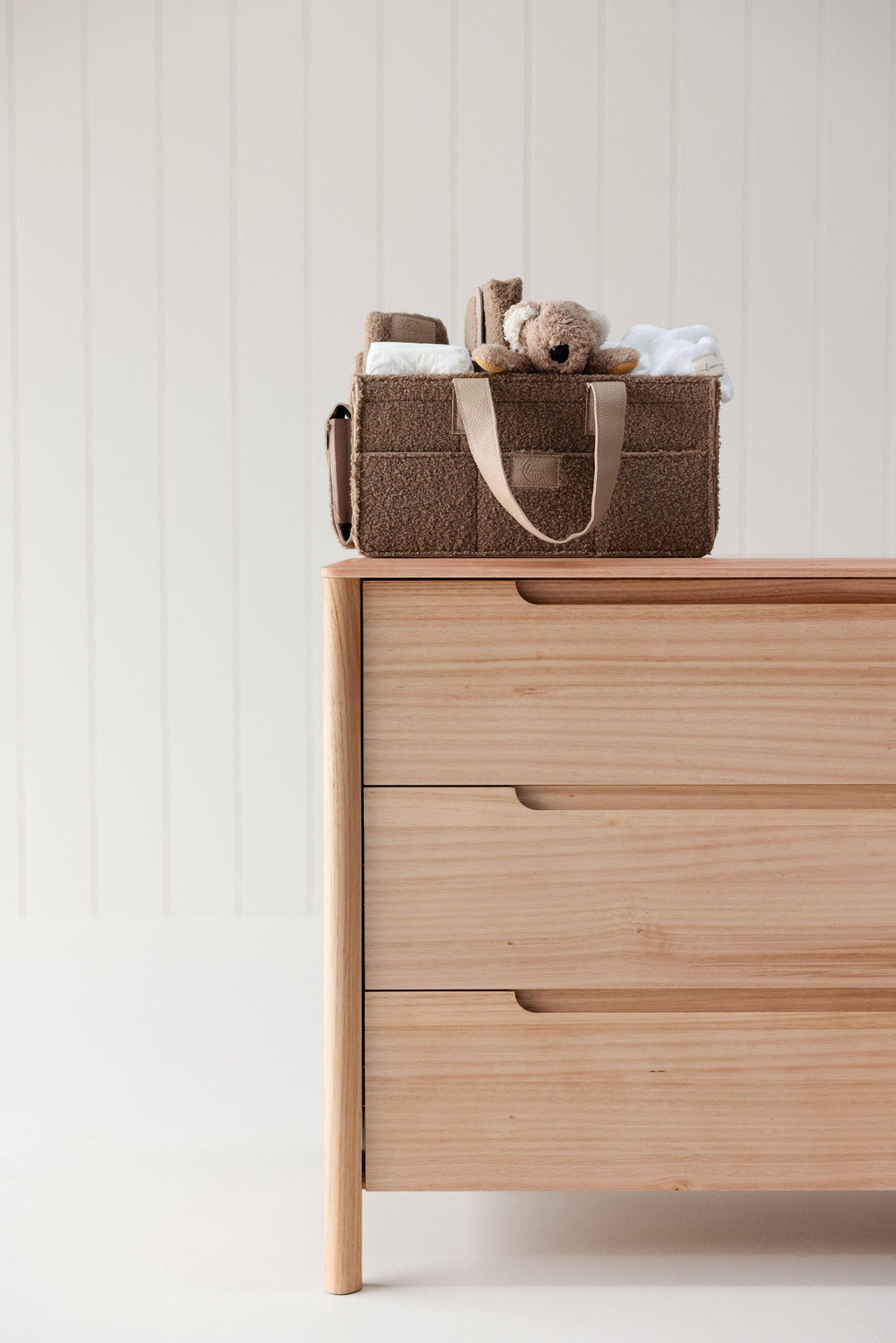 Teddy Classic Nappy Caddy- Coco - NEW