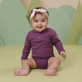 Mulberry Long Sleeve Organic Bodysuit
