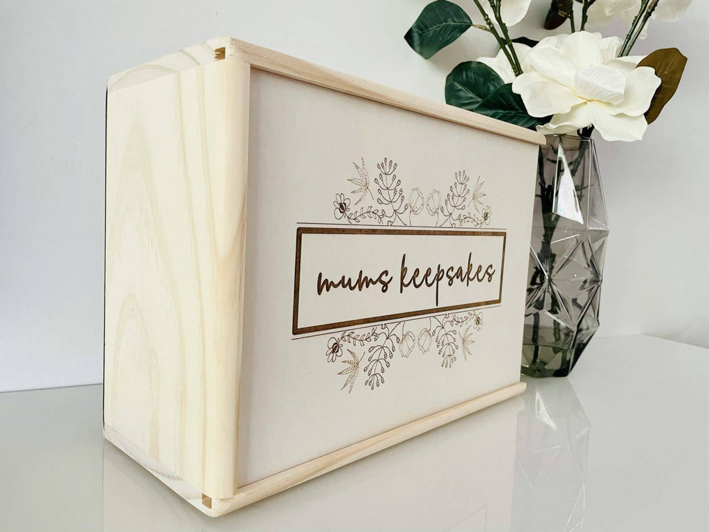 Keepsake Box for Mum - Botanical