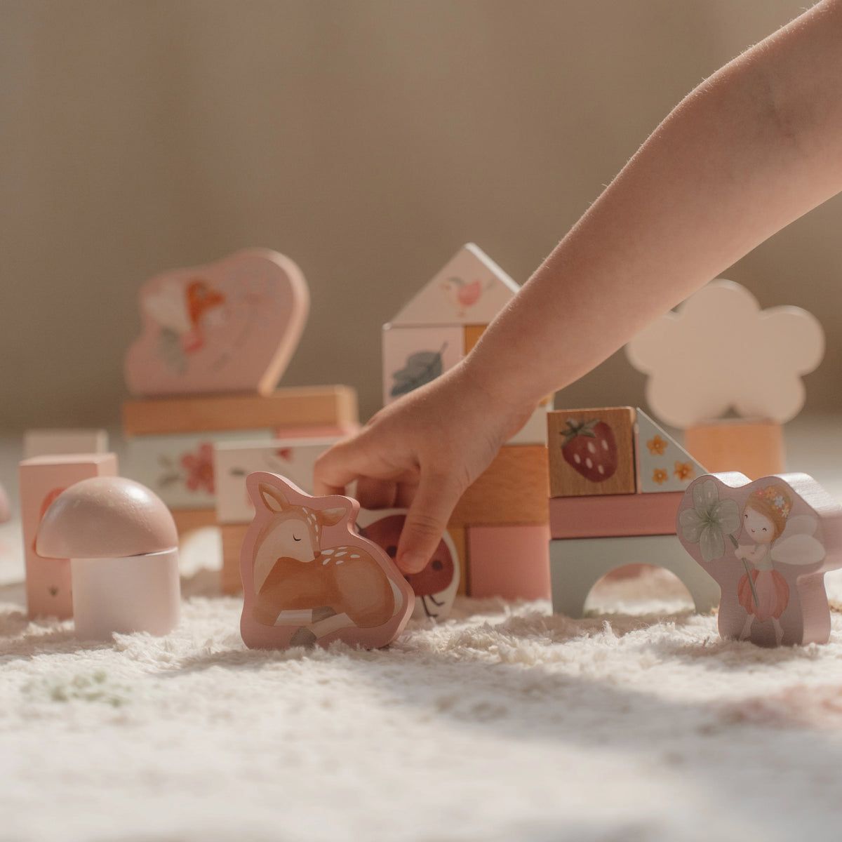 Wooden Building Block Set - Fairy Garden