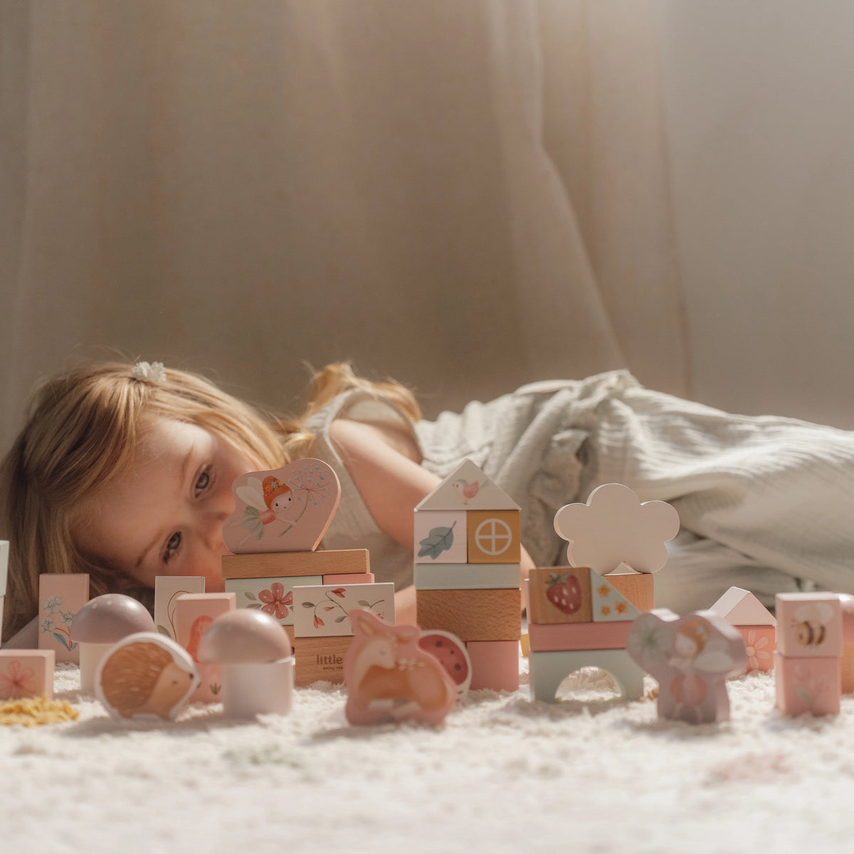 Wooden Building Block Set - Fairy Garden
