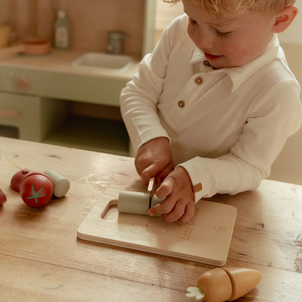 Wooden Cutting Vegetables