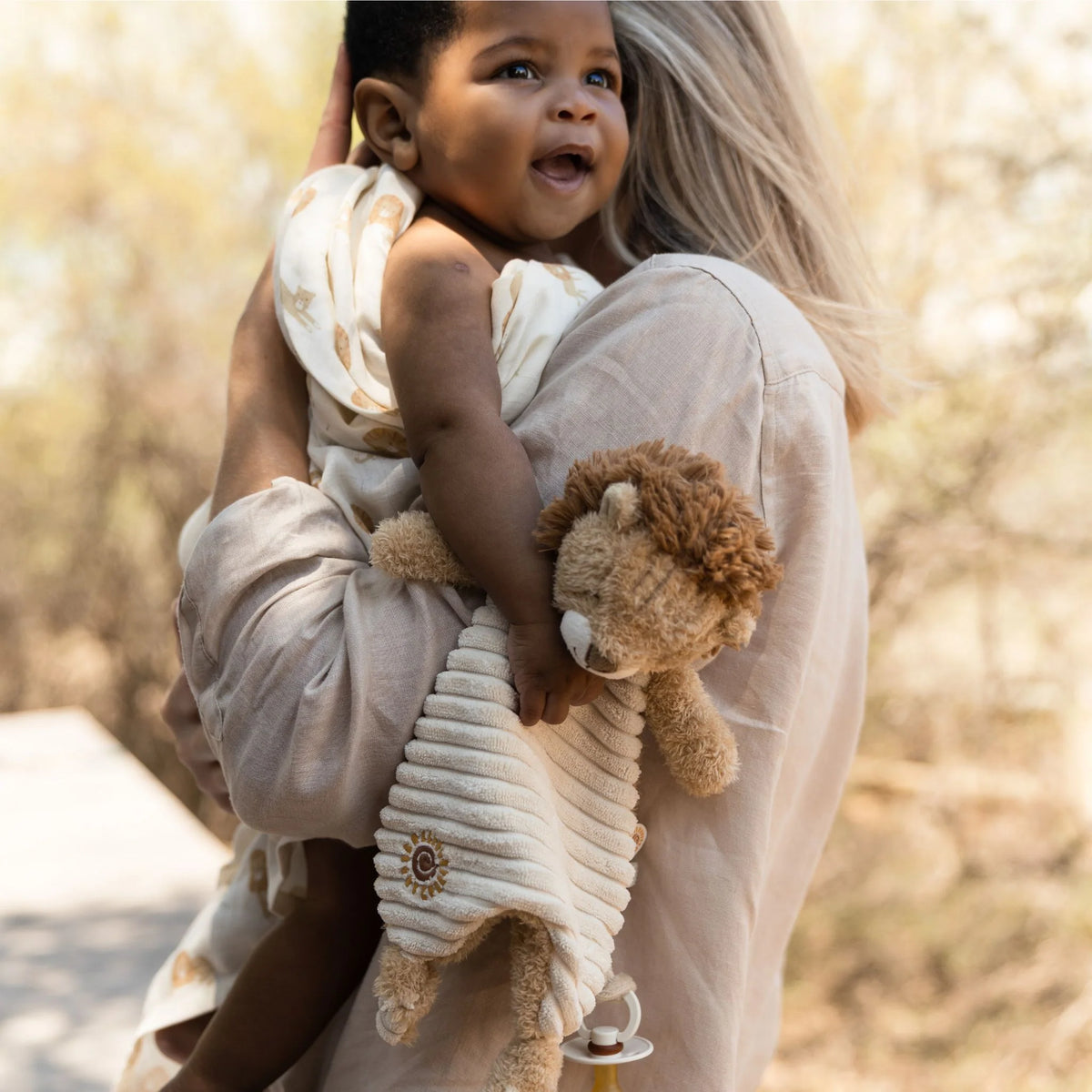 Safari Friends Cuddle Cloth Lion