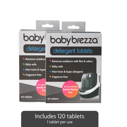 Baby Brezza Bottle Washer Pro Detergent 120 Tablets