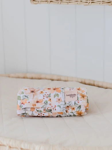 Waterproof Travel Change Mat | Bloom