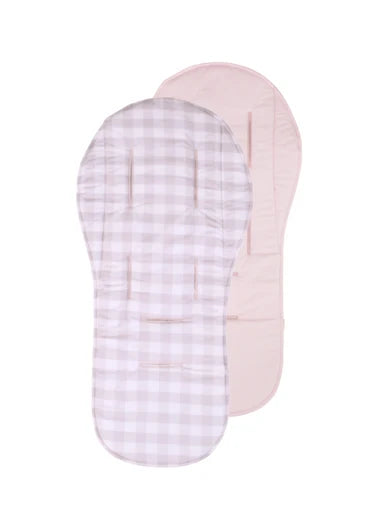 Universal Pram Liner | Blush Gingham