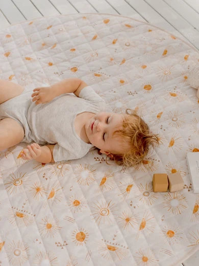 Waterproof Padded Play Mat | Bohemian Sunshine