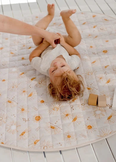 Waterproof Padded Play Mat | Bohemian Sunshine