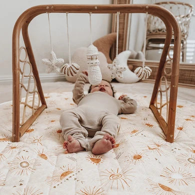 Waterproof Padded Play Mat | Bohemian Sunshine