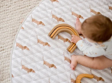 Waterproof Padded Play Mat | Dachshund Days