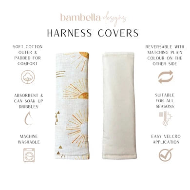 Harness Covers | Bohemian Sunshine