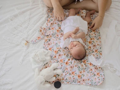 Waterproof Travel Change Mat | Bloom