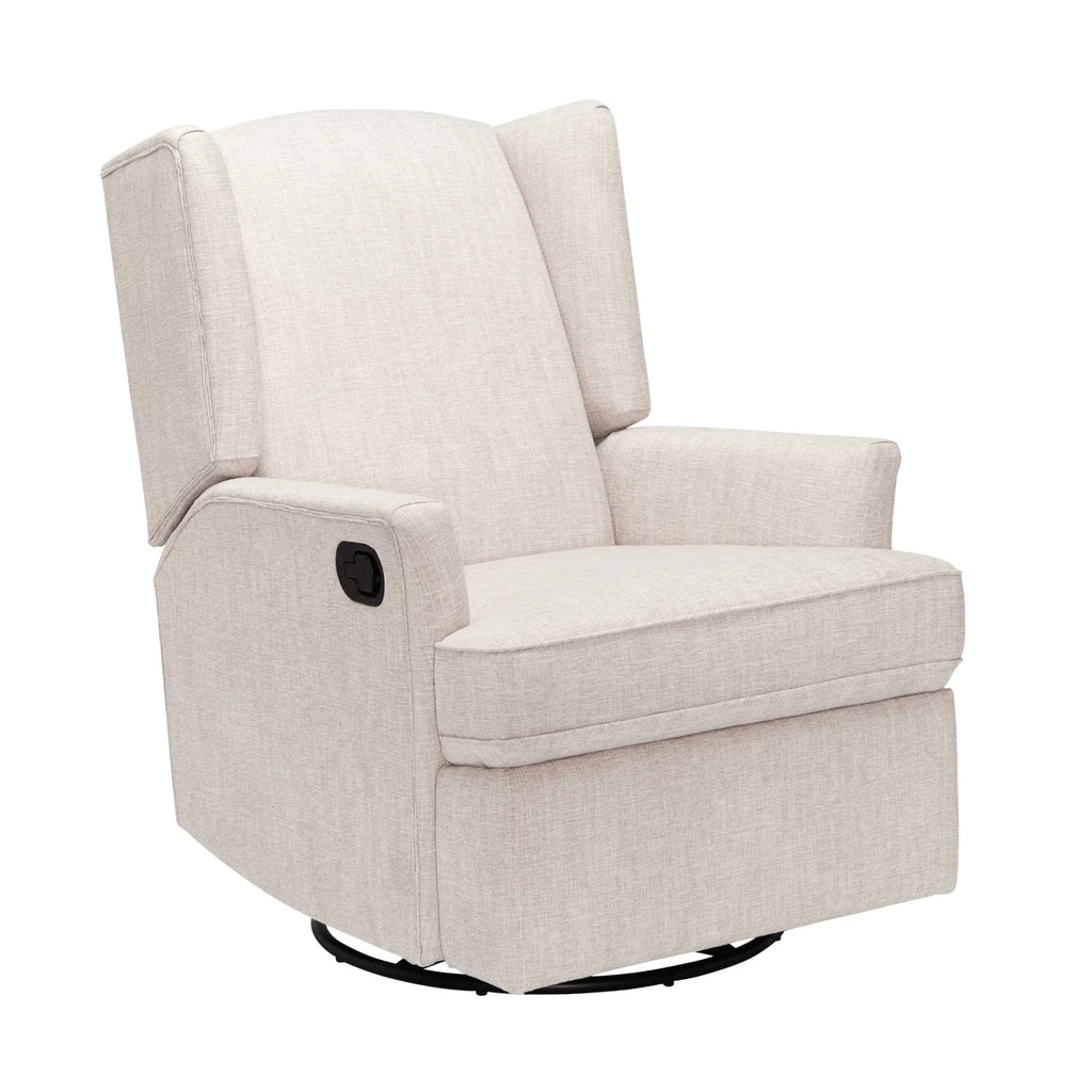 Chelsea Recliner Glider Chair in Egg Shell