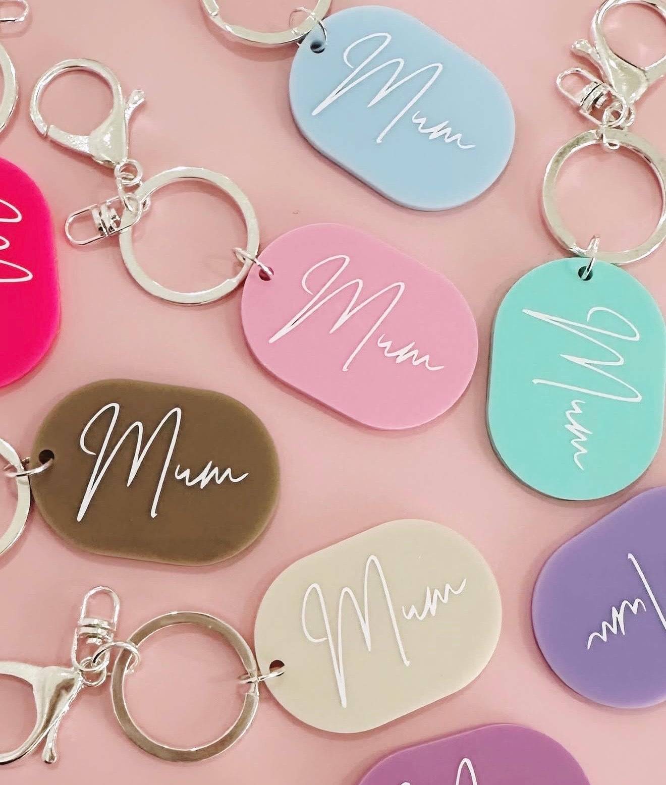 Mum Keyring