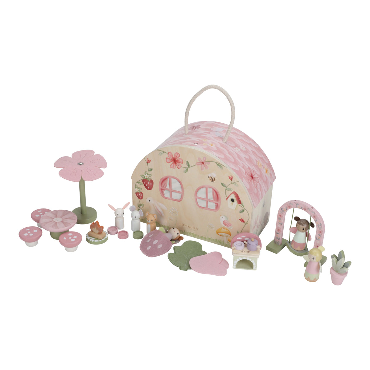 Wooden Fairy Doll House
