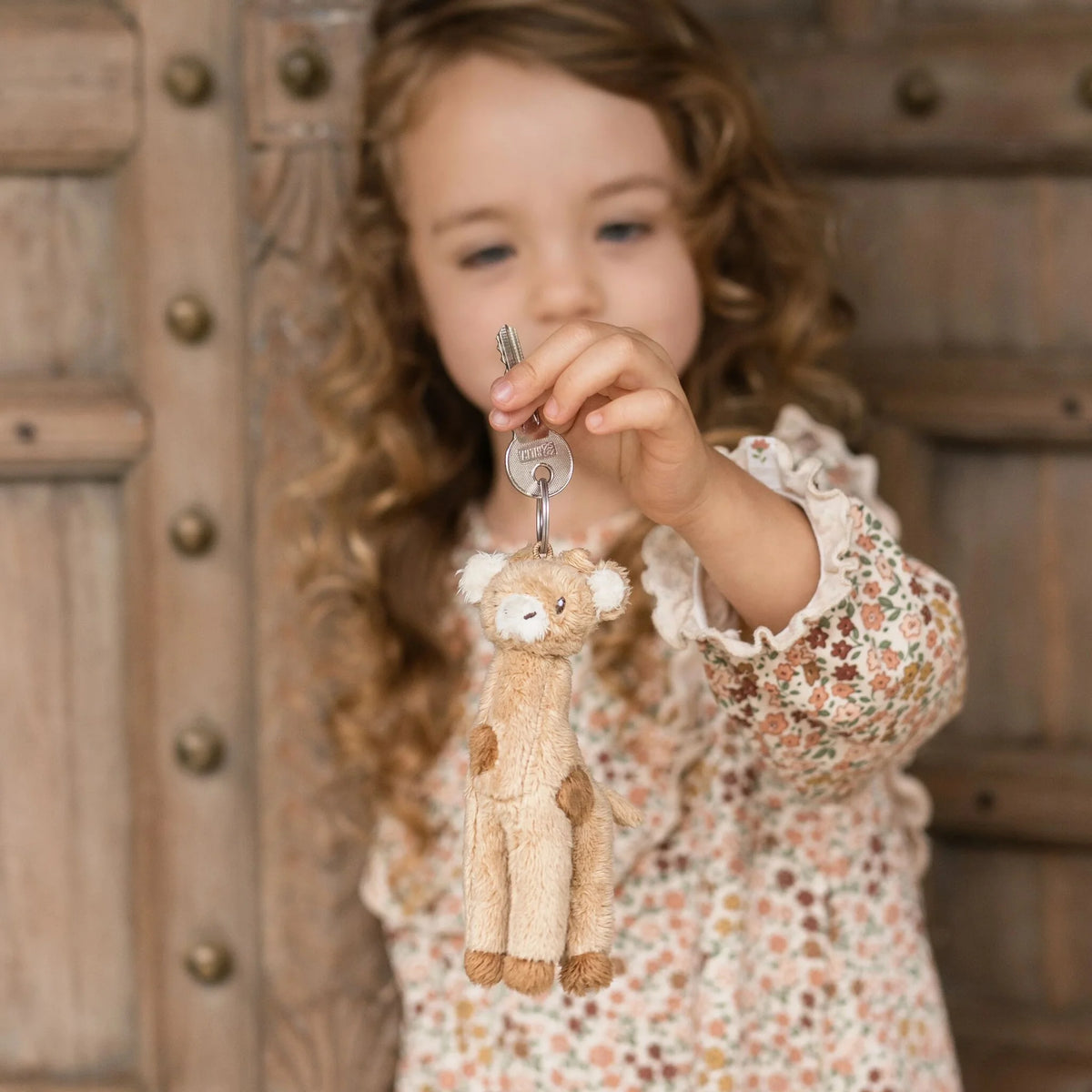 Safari Friends Giraffe Keychain