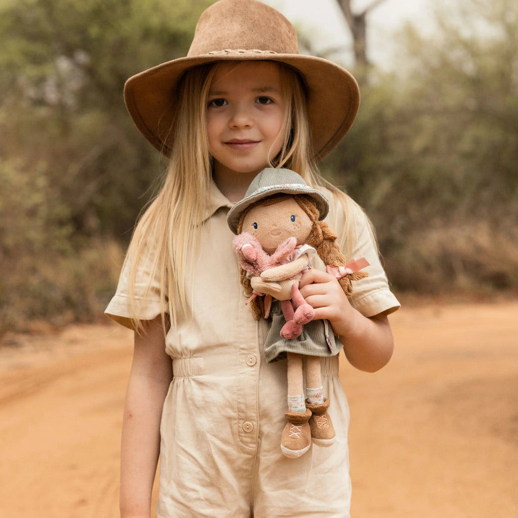 Safari Friends Cuddle Doll Ranger Rosa