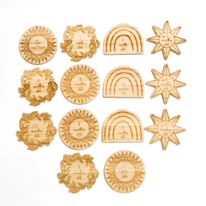 CMC Earth Elements Milestone Cards (set of 14)