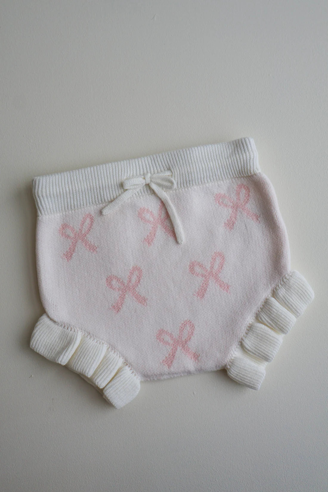 BOW BLOOMERS | MILK - 0-3M