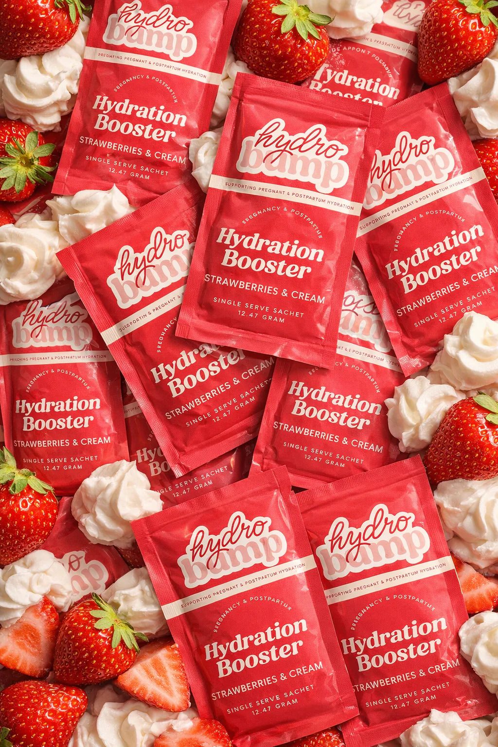 Strawberries + Cream Hydration Booster  | Pregnancy, Breastfeeding & Postpartum Hydration Powder