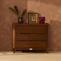 Theo Sustainable Timber Chest & Changer in Walnut PRE ORDER ETA LATE JULY