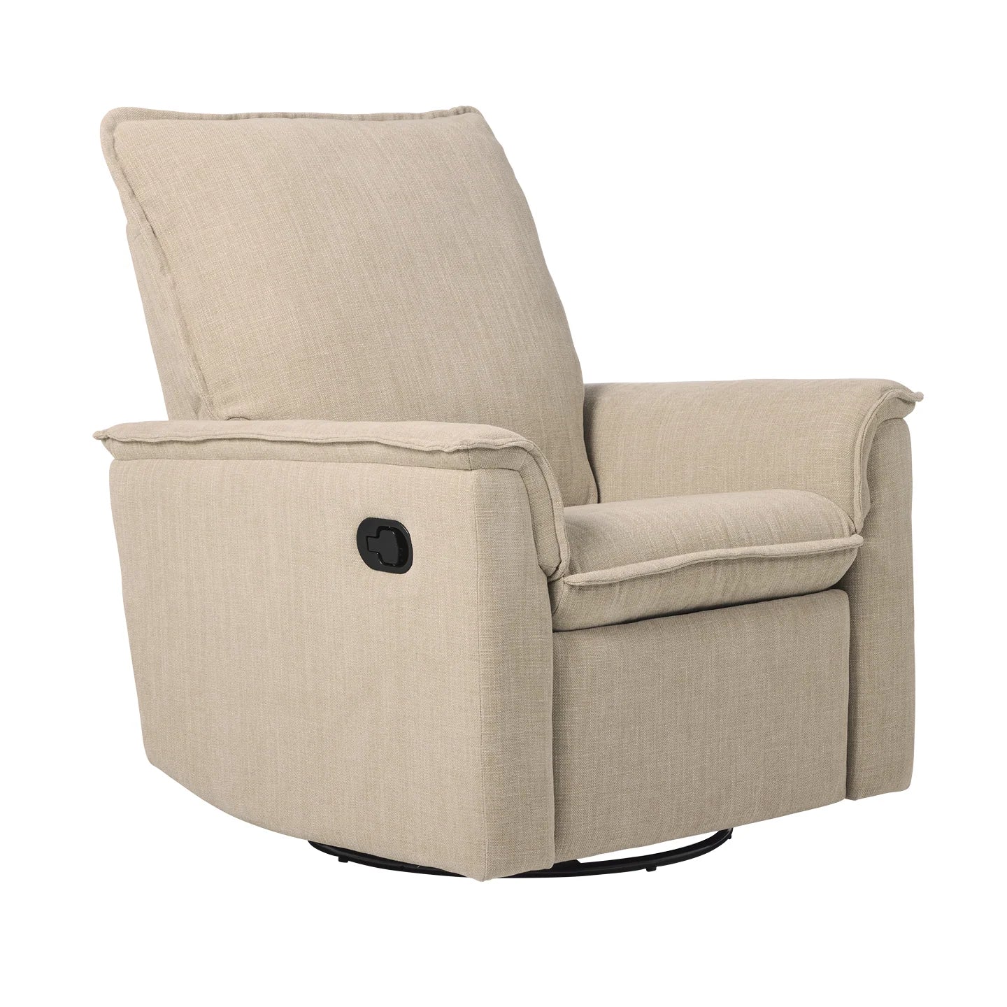 Louie Manual Recliner/Glider Chair - Latte