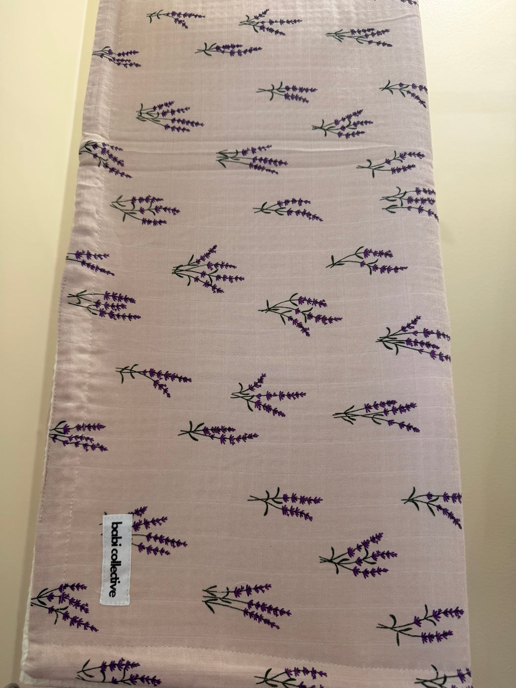 babi collective Reversible Waffle Blanket | Lavender Lane