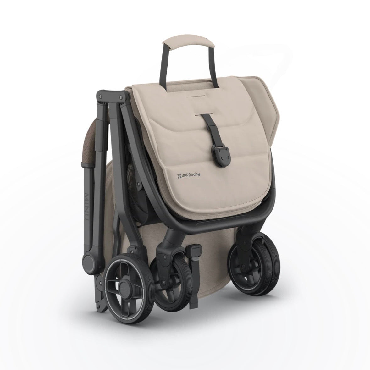 UPPAbaby Minu V3 Stroller - Ada (Sandstone / Chestnut Leather)
