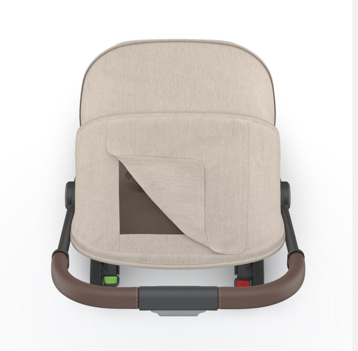UPPAbaby Minu V3 Stroller - Ada (Sandstone / Chestnut Leather)