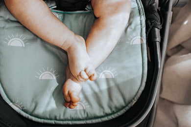 Universal Pram Liner | Sage Sunshine
