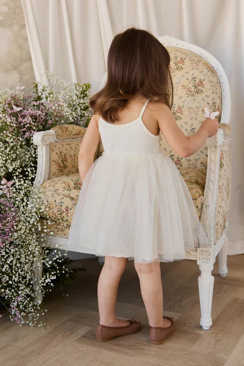 Leonie Dress - Parchment