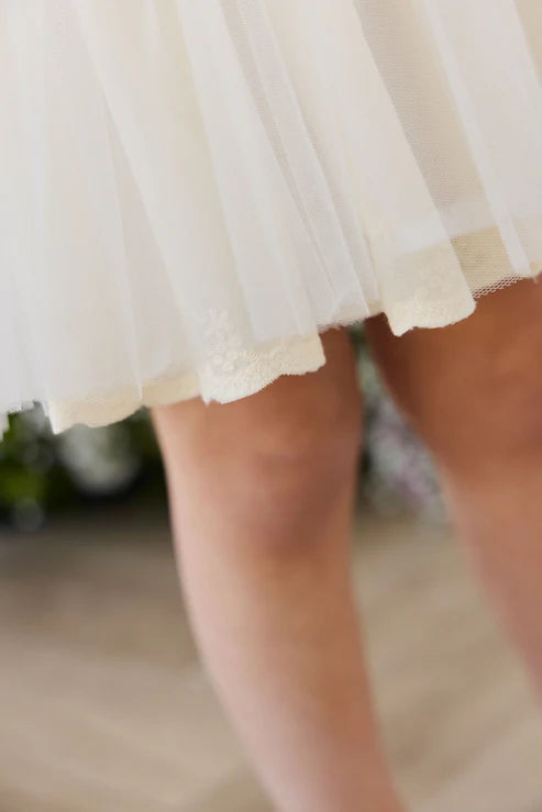 Leonie Dress - Parchment