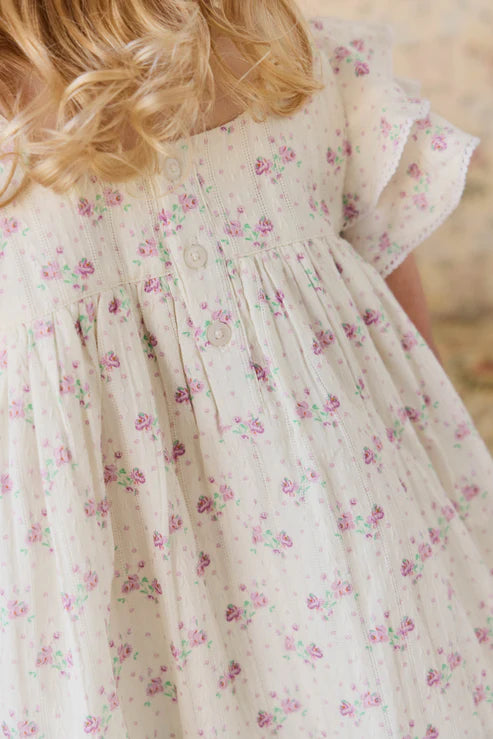 Organic Cotton Caroline Dress - Molly Lilac