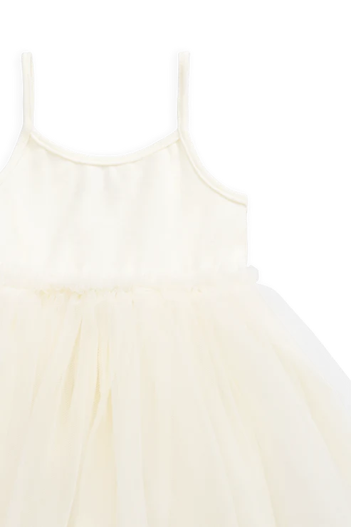 Leonie Dress - Parchment