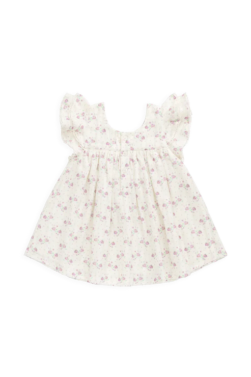 Organic Cotton Caroline Dress - Molly Lilac