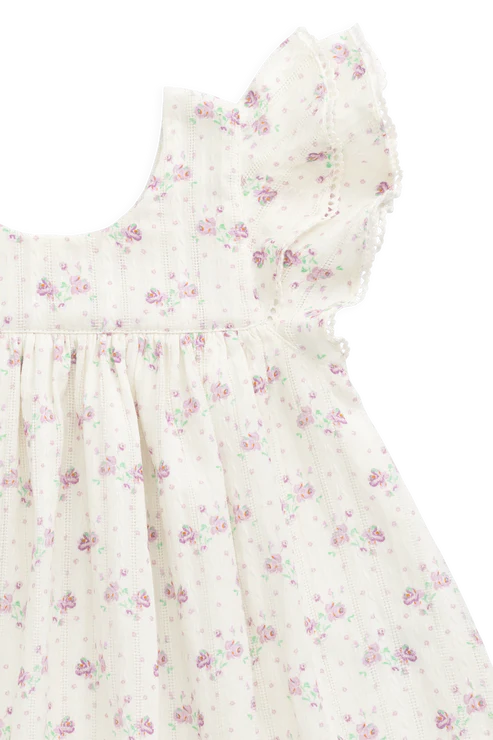 Organic Cotton Caroline Dress - Molly Lilac
