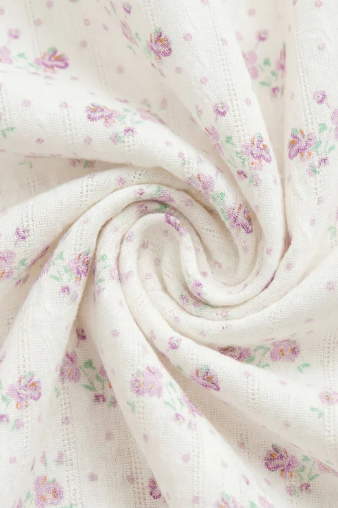 Organic Cotton Desiree Bow - Molly Lilac
