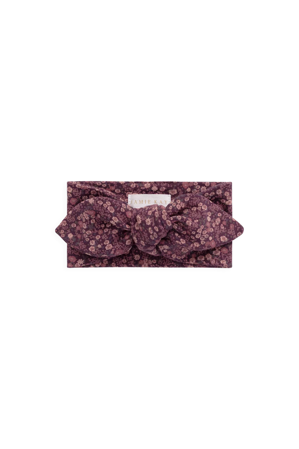 Organic Cotton Headband - Fig Floral