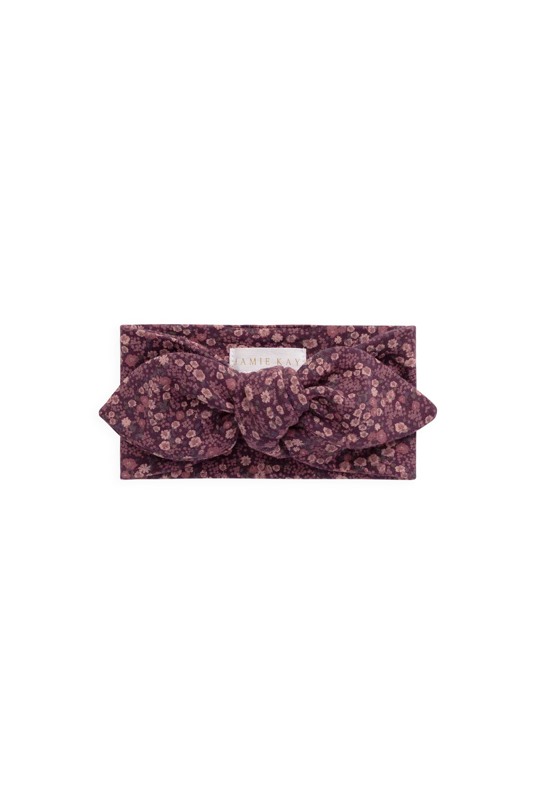 Organic Cotton Headband - Fig Floral
